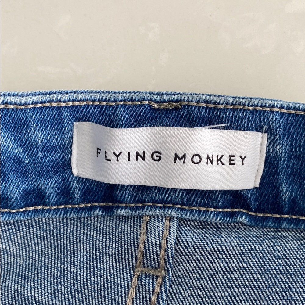 Two-Tone Blue Jeans - Picture 3 of 4